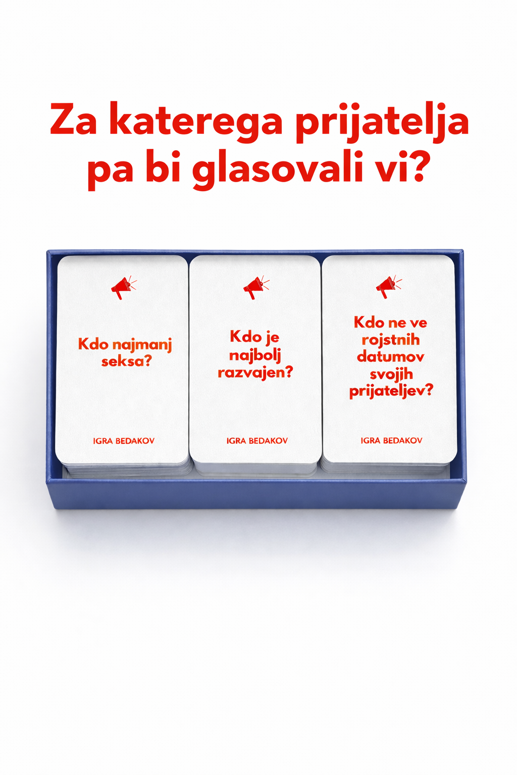 Igra Bedakov - Party družabna igra