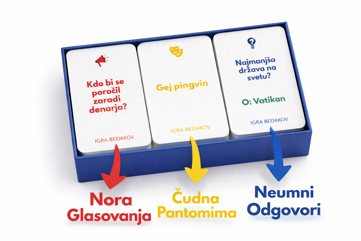 Igra Bedakov - Party družabna igra